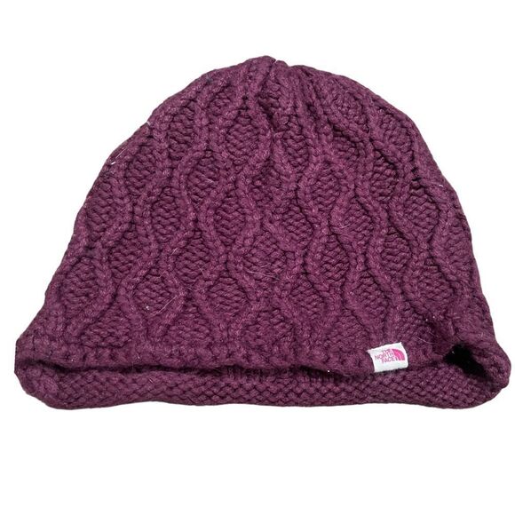 The North Face Plum Knit Winter Hat - Picture 1 of 4